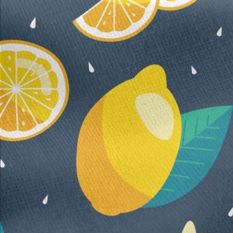 Sweet And Sour Lemon Jersey Backed Fleece