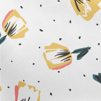 Graffiti Flowers Pongee