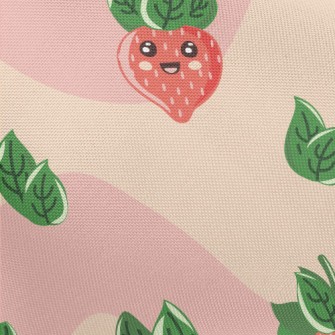 Strawberry With Different Expr Pongee