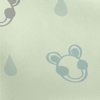 Line Geometric Frog Pongee