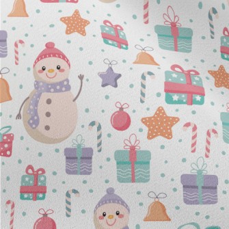 Warm Snowman Brothers Chiffon