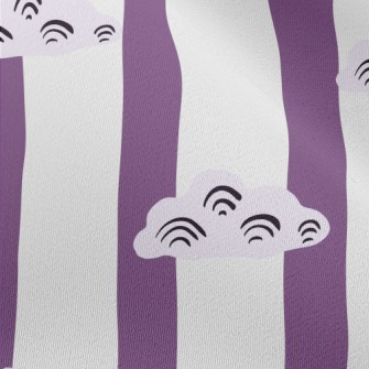 Straight Line Clouds Chiffon