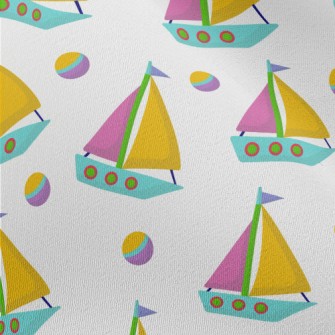 Contrast Three-color Boat Chiffon