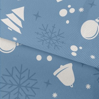 Snowy Christmas Waterproof Oxford
