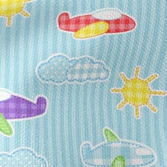 Country Patch Airplane Waterproof Canvas