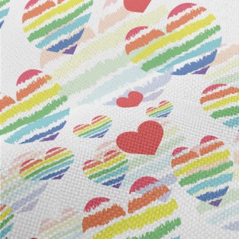 Rainbow Lines Love Performance Linen