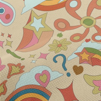 Rainbow Star Flower Performance Linen