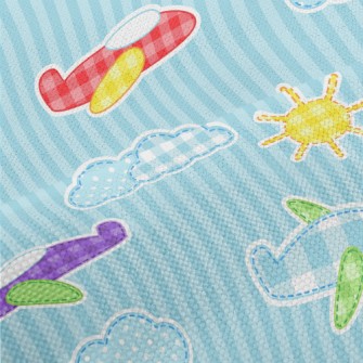 Country Patch Airplane Performance Linen