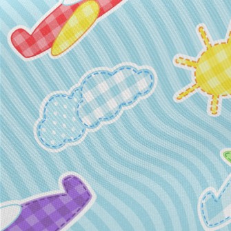 Country Patch Airplane Twill