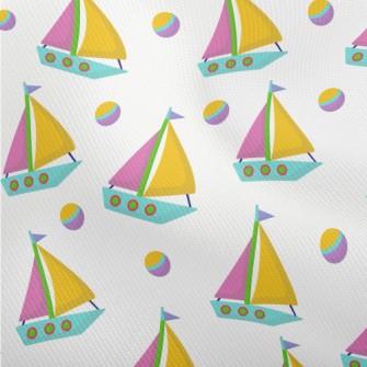 Contrast Three-color Boat Dobby