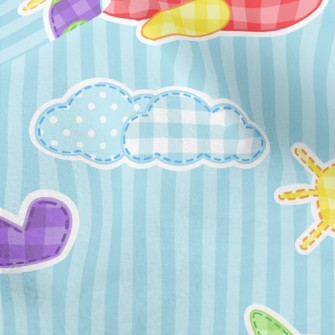 Country Patch Airplane Micro Fleece