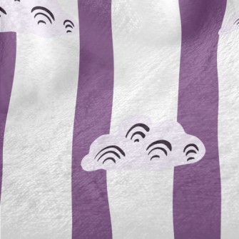 Straight Line Clouds Minky