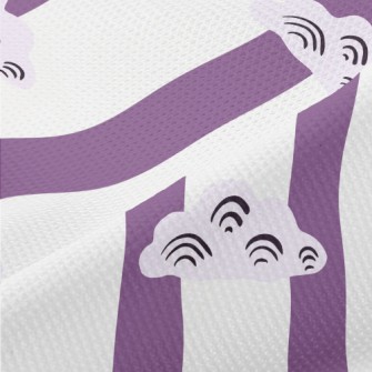 Straight Line Clouds Piqué