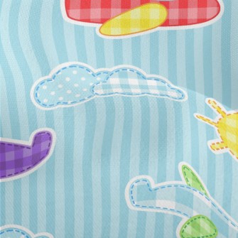 Country Patch Airplane Lightweight Performance Linen