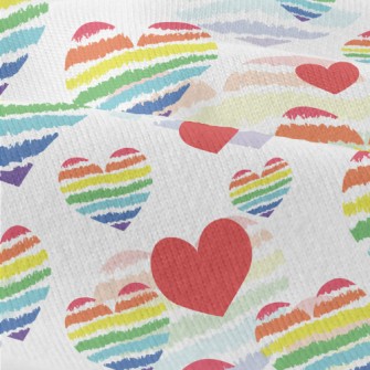 Rainbow Lines Love Modern Jersey