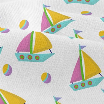 Contrast Three-color Boat Modern Jersey