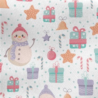 Warm Snowman Brothers Jersey Backed Fleece