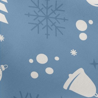 Snowy Christmas Pongee