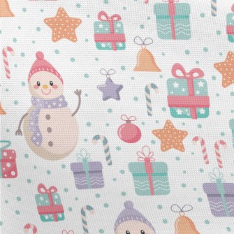 Warm Snowman Brothers Pongee