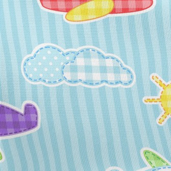 Country Patch Airplane Pongee