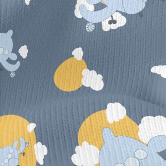 Airplane In Flight Stretch Jersey