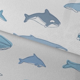 Giant Whale Family Waterproof Oxford