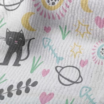 Cat Planet Flowers Terry