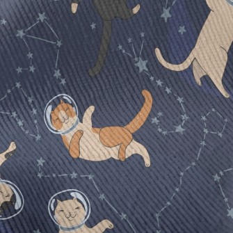 Funny Space Kitten Standard Corduroy