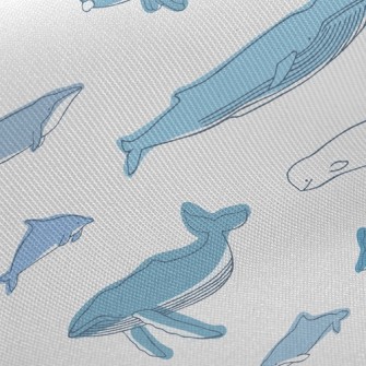 Giant Whale Family Twill
