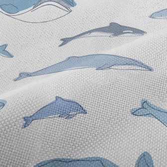 Giant Whale Family Performance Linen