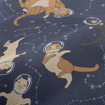 Funny Space Kitten Performance Linen