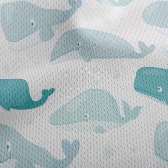 Honest And Honest Whale Athletic Mesh Flat Back
