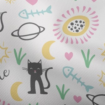 Cat Planet Flowers Dobby