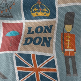 London Guards Ferris Wheel Waterproof Canvas