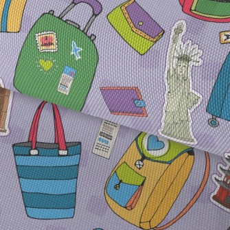 Backpackers Travel The World Waterproof Oxford