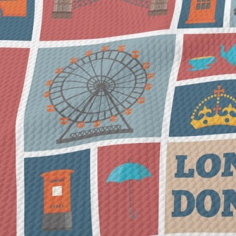 London Guards Ferris Wheel Birdseye Piqué