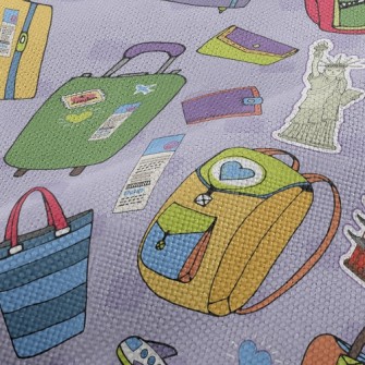 Backpackers Travel The World Performance Linen