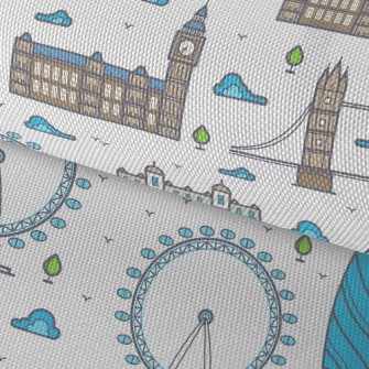 London Bridge Ferris Wheel Waterproof Oxford