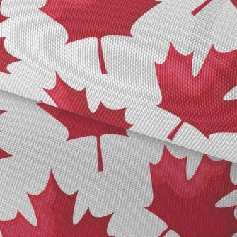 Bright Falling Maple Leaves Waterproof Oxford