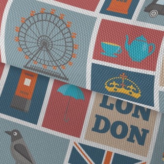 London Guards Ferris Wheel Waterproof Oxford