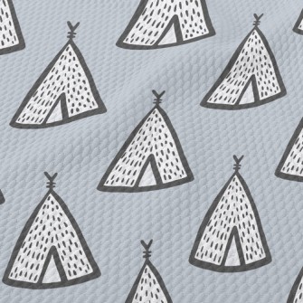 Cute Little Tent Birdseye Piqué