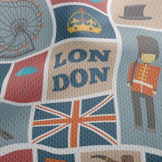 London Guards Ferris Wheel Athletic Mesh Flat Back