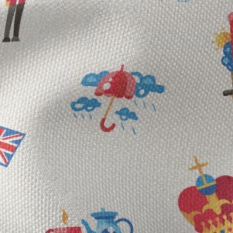 British Tourist Attractions Waterproof Canvas