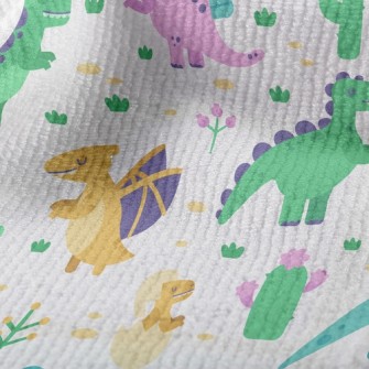 Cute Dinosaur Family Terry