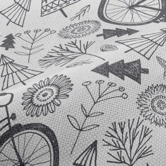 Dream Forest Bicycle Performance Linen