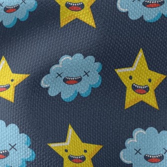 Funny Expression Nebula Waterproof Canvas