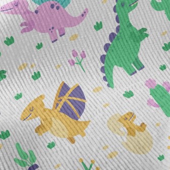 Cute Dinosaur Family Standard Corduroy