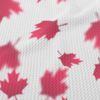Psychedelic Out-of-focus Maple Birdseye Piqué