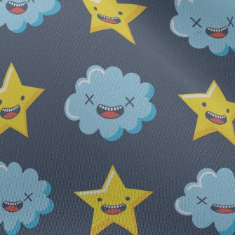 Funny Expression Nebula Chiffon