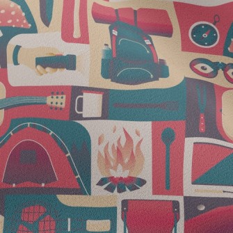 Rafting, Hiking And Camping Chiffon
